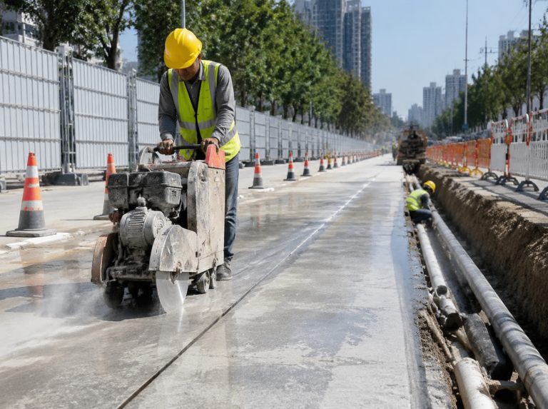 遂宁混凝土路面静力切割
